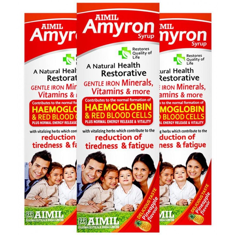 Aimil Pharmaceuticals AMYRON 200 ML PACK OF 3
