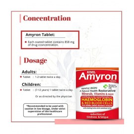 Aimil Pharmaceuticals AMYRON 30 TABLETS PACK OF 3