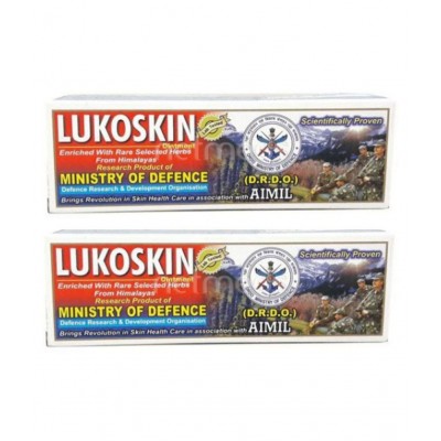 Aimil Pharmaceuticals Lukoskin Ointment 40Gms Combo of 2