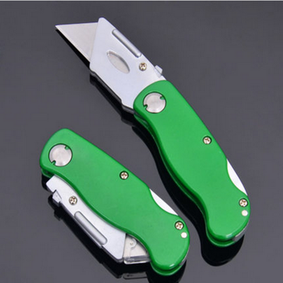 Aluminum Alloy Cutter Handy Foldable Cutting Utility Wallpaper Knife Spliter