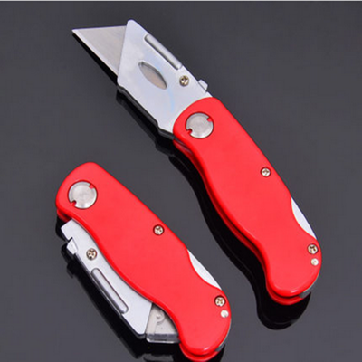 Aluminum Alloy Cutter Handy Foldable Cutting Utility Wallpaper Knife Spliter