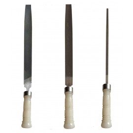 Amb File Set of 3 File Flat, Half Round, Round 8 Inches