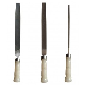 Amb File Set of 3 Flat, Half Round, Round 10 Inches