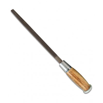 Amb File Wooden Handle Steel Cut Half Round 8 Inches