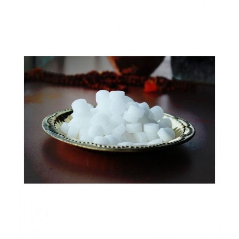 Ambell Pure Camphor Tablets Bhimseni Kapoor for Kapur dani, Puja, Aarti, Electric Diffusers 50 gm