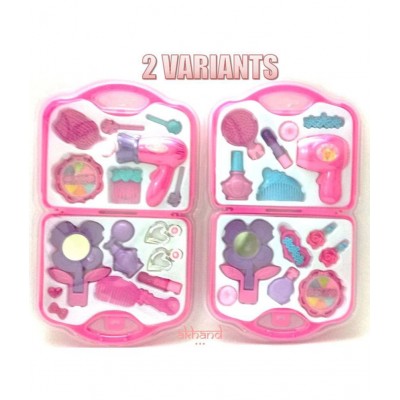 Amisha Gift Gallery Combo of Doctor Set and Beauty Set for Kids, Pretend Play Toy for Boys and Girls with Medical and Makeup Kit Accessories