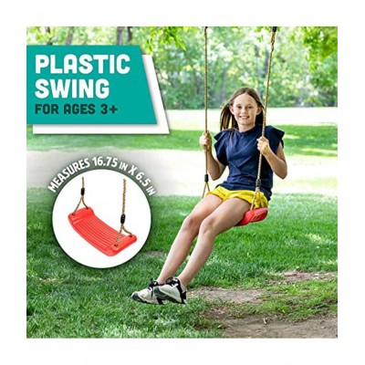 Amisha Gift Gallery Plastic Jhula for Kids Swing for Hanging Multicolour Make in India Toys