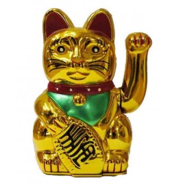 Anjalika Feng Shui Welcome Cat Big Size - Brown