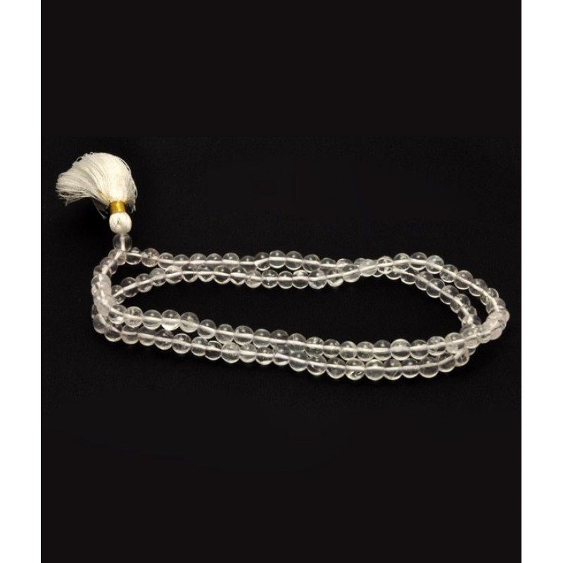 Ankit Sphatik Real / Crystal Seeds Mala 1 Piece Ankit Sphatik Real / Crystal Seeds Mala 1 Piece