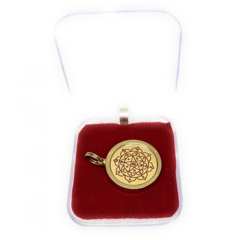 Apna Rudraksh Maha Mrityunjay Yantra Locket Gold Plated