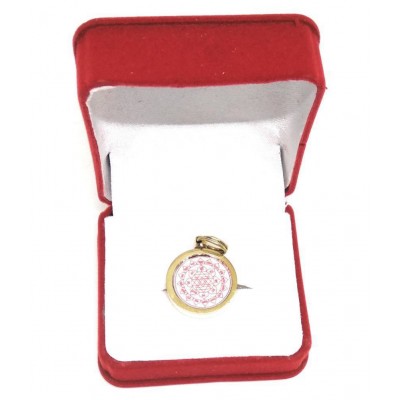 Apna Rudraksha Sampuran Shri Yantra Locket Gold Plated