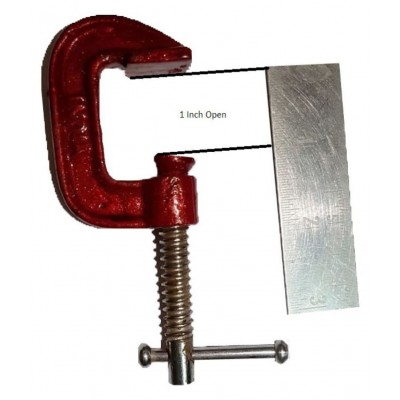 Arnav-G  clamp 1 Inch 25 mm Set of 2 Pcs