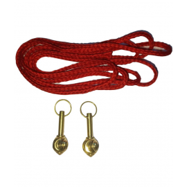 Art&Quality - Brass Hanuman Gada ( Pack of 2 )