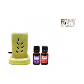 Asian Aura Ceramic Aroma Diffusers - Pack of 3