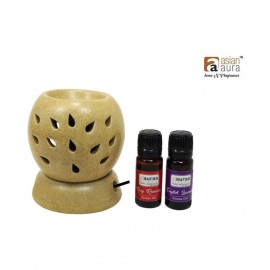 Asian Aura Ceramic Aroma Diffusers - Pack of 3