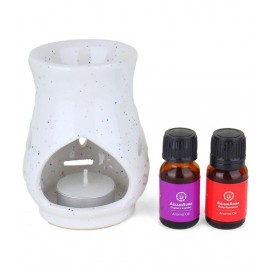 Asian Aura Ceramic Aroma Diffusers - Pack of 3