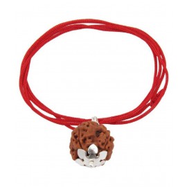 Astrodidi Four Face Rudraksha/ 4 Mukhi Rudraksha / 4 Face Rudraksha Silver Pendant With Lab Certificate Astrodidi Four Face Rudraksha/ 4 Mukhi Rudraksha / 4 Face Rudraksha Silver Pendant With Lab Certificate