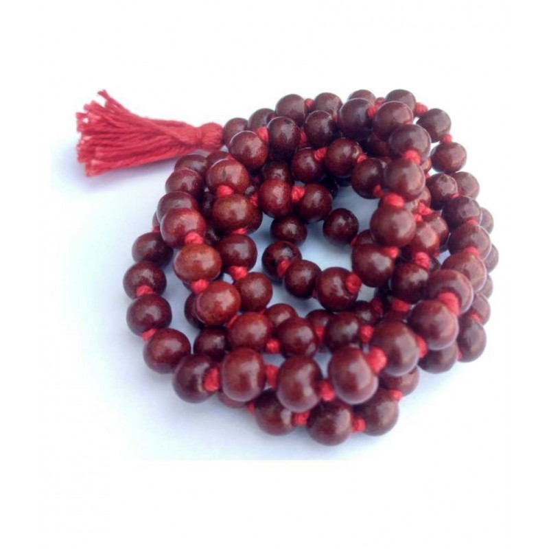 Astrodidi Laal Chandan Mala Red Sandalwood Rosary
