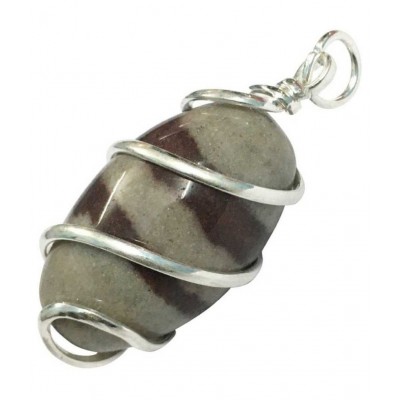 Astrodidi Narmada Shivling Narmadeshwar Shiva Lingam Pendant Stone Pendant ()
