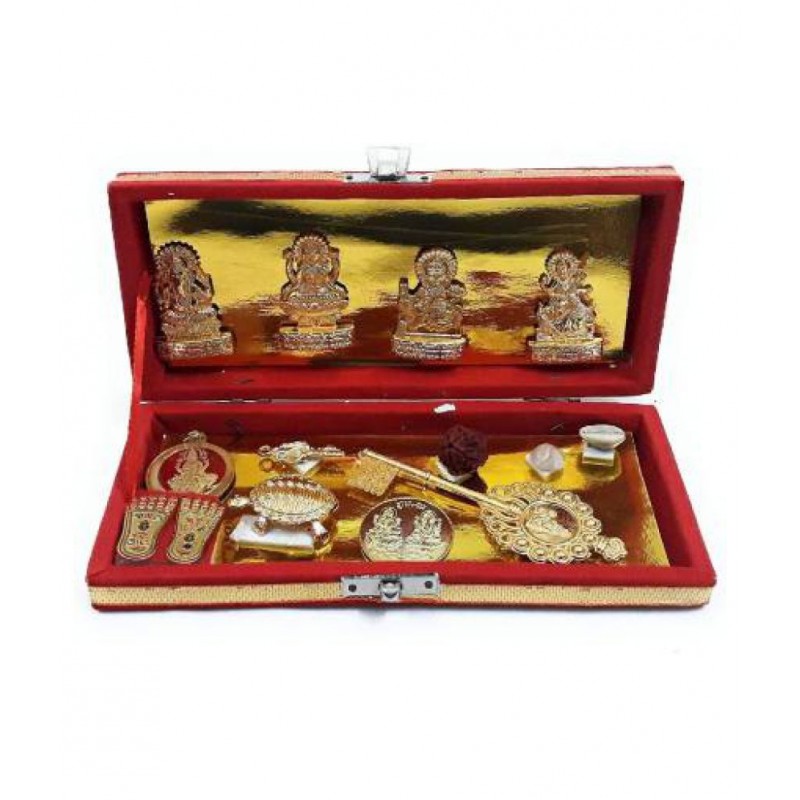 Astrodidi Shri Dhanlaxmi Kuber Bhandari Yantra Plated Yantra (Pack of 1)