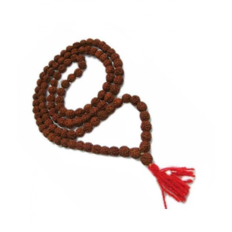 Astroyogi Brown Rudraksha Mala -10mm