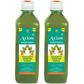 Axiom  Ayush Kwath 500ml (Pack of 2) |100% Natural WHO-GLP,GMP,ISO Certified Product