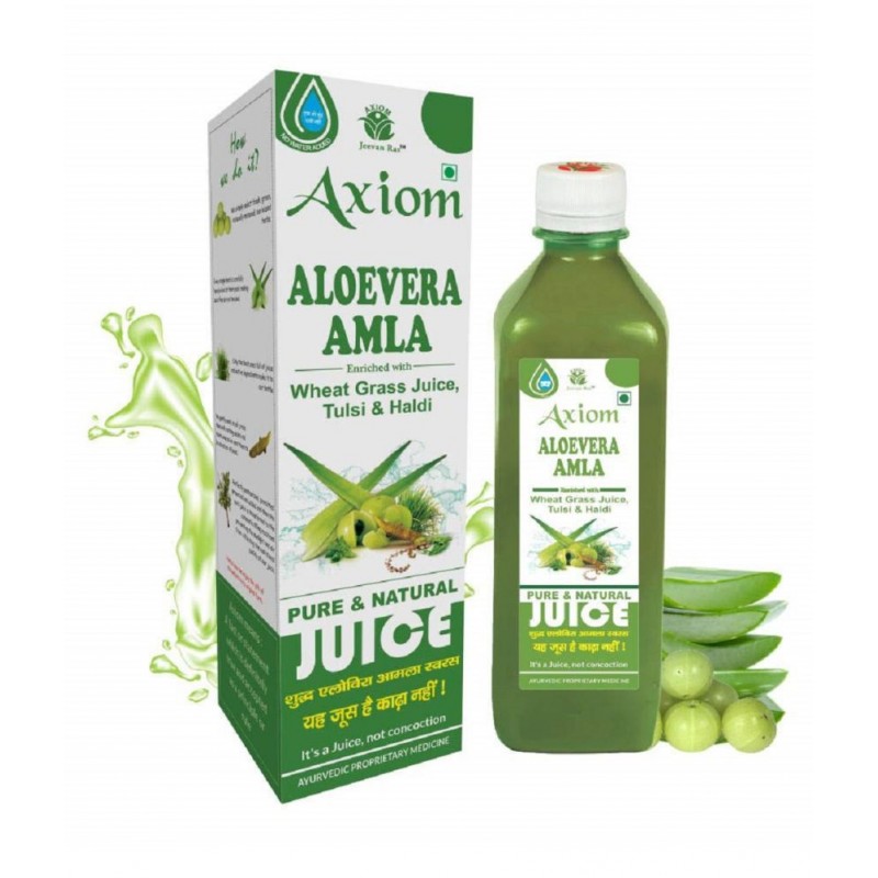 Axiom Aloevera Amla Juice 500ml (Pack of 2) Axiom Aloevera Amla Juice 500ml (Pack of 2)