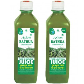 Axiom Bathua Juice 500ml (Pack of 2) |100% Natural WHO-GLP,GMP,ISO Certified Product