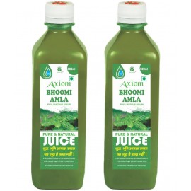 Axiom Bhoomi Amla 500 ml (Pack of 2) | Healthy Liver | Helps in Digestion | Boost Immunity | 100% Natural WHO-GLP,GMP, Certified ProductÂ 