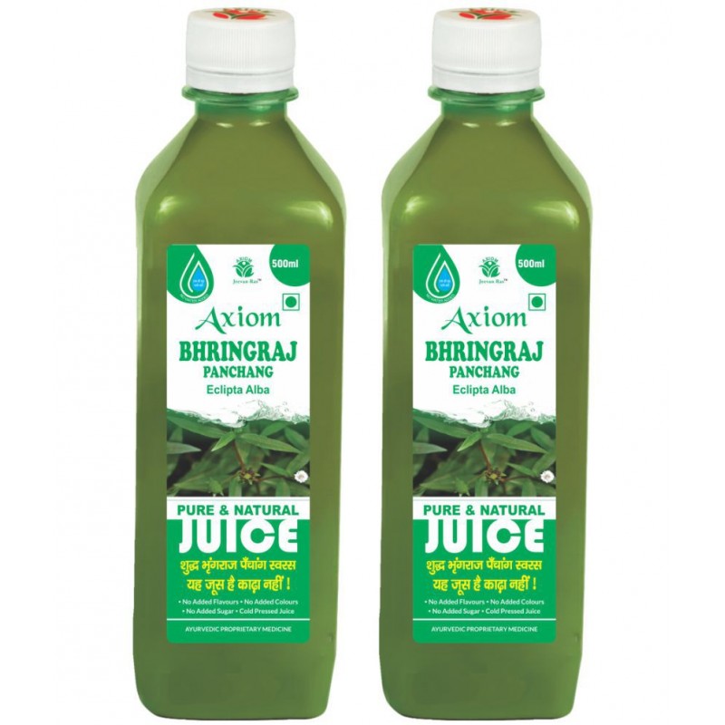 Axiom Bhringraaj 500ml (Pack of 2)|100% Natural WHO-GLP,GMP,ISO Certified Product Axiom Bhringraaj 500ml (Pack of 2)|100% Natural WHO-GLP,GMP,ISO Certified Product