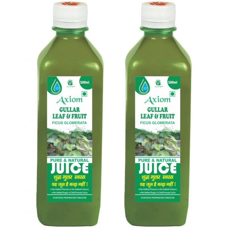 Axiom Gullar Juice 500ml (Pack of 2)| 100% Natural WHO-GLP,GMP,ISO Certified Product Axiom Gullar Juice 500ml (Pack of 2)| 100% Natural WHO-GLP,GMP,ISO Certified Product