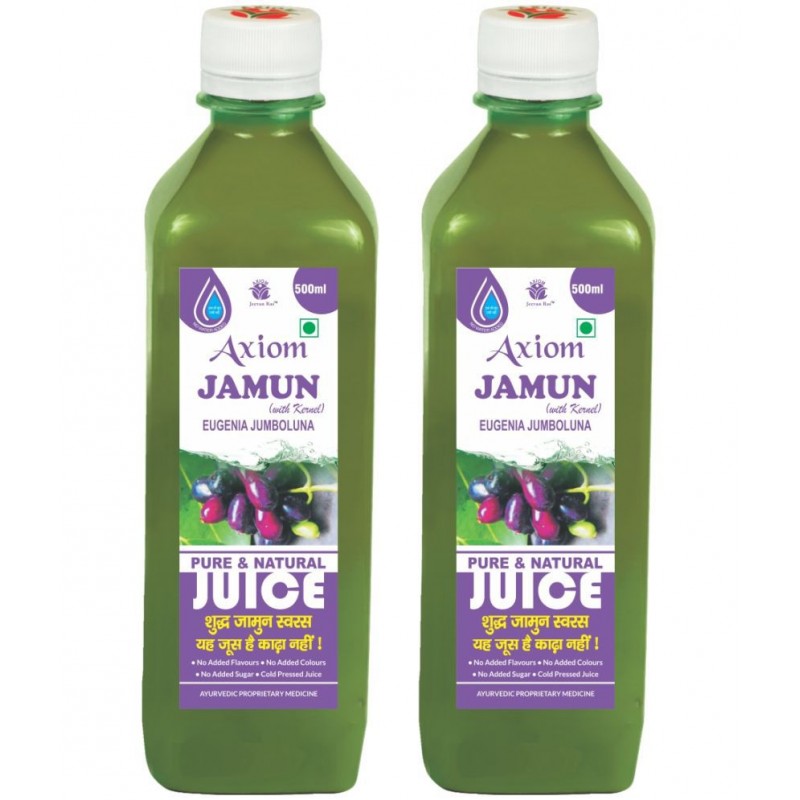 Axiom Jamun Swaras 500ml (Pack of 2)|100% Natural WHO-GLP,GMP,ISO Certified Product Axiom Jamun Swaras 500ml (Pack of 2)|100% Natural WHO-GLP,GMP,ISO Certified Product