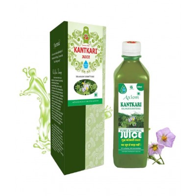 Axiom Kantkari Juice 500ml (Pack of 2)|100% Natural WHO-GLP,GMP,ISO Certified Product Axiom Kantkari Juice 500ml (Pack of 2)|100% Natural WHO-GLP,GMP,ISO Certified Product