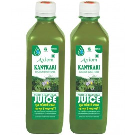 Axiom Kantkari Juice 500ml (Pack of 2)|100% Natural WHO-GLP,GMP,ISO Certified Product