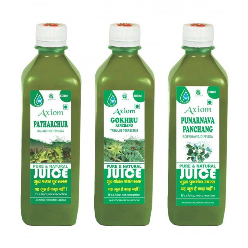 Axiom Patharchur + Gokhru + Punernava Liquid 1500 ml Pack Of 1