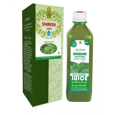 Axiom Shirish Juice 500ml (Pack of 2)|100% Natural WHO-GLP,GMP,ISO Certified Product Axiom Shirish Juice 500ml (Pack of 2)|100% Natural WHO-GLP,GMP,ISO Certified Product