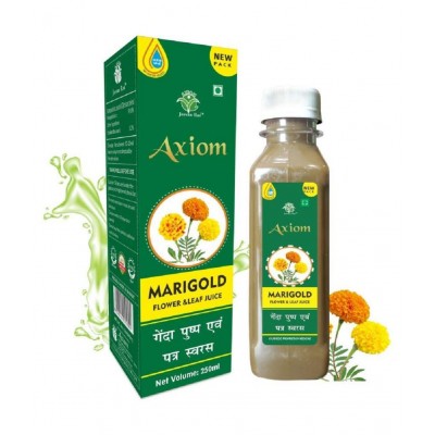 Axiom_Ayurveda Marigold Juice pack of 2 |100% Natural WHO-GLP,GMP,ISO Certified Product