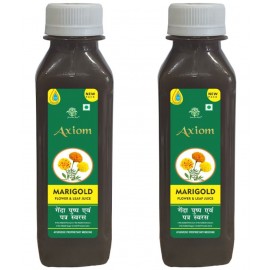 Axiom_Ayurveda Marigold Juice pack of 2 |100% Natural WHO-GLP,GMP,ISO Certified Product