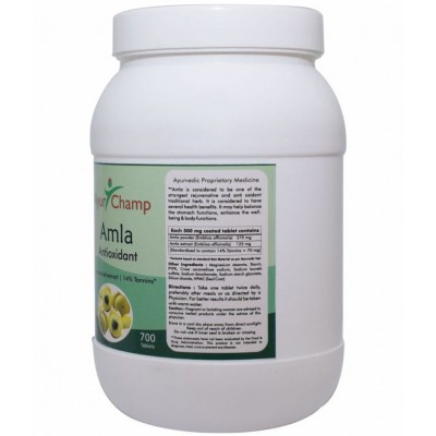 Ayur Champ Amla Tablet 700 no.s Pack Of 1