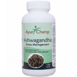 Ayur Champ Ashwagandha Capsule 120 no.s Pack Of 1