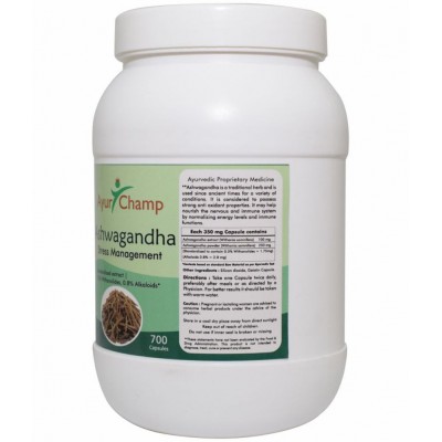 Ayur Champ Ashwagandha Capsule 700 no.s Pack Of 1