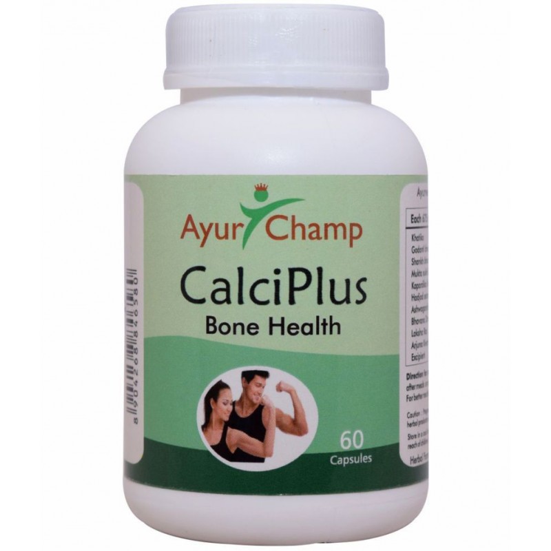 Ayur Champ CALCI PLUS Capsule 60 no.s Pack Of 1