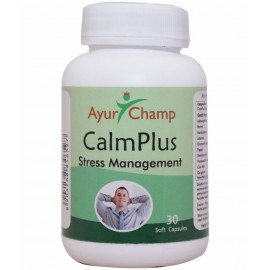 Ayur Champ Calm Plus Capsule 30 no.s Pack Of 1