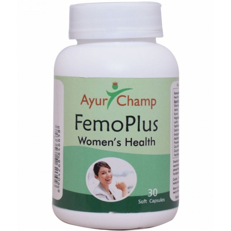 Ayur Champ Femo Plus Capsule 30 no.s Pack Of 1