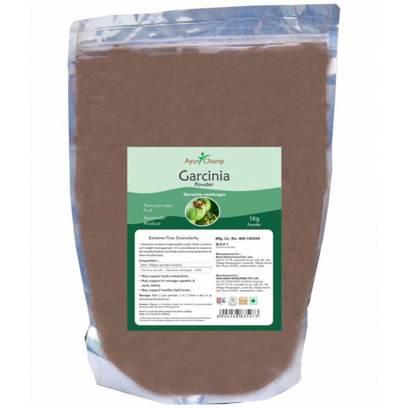 Ayur Champ Garcinia Powder 1 kg Pack Of 1