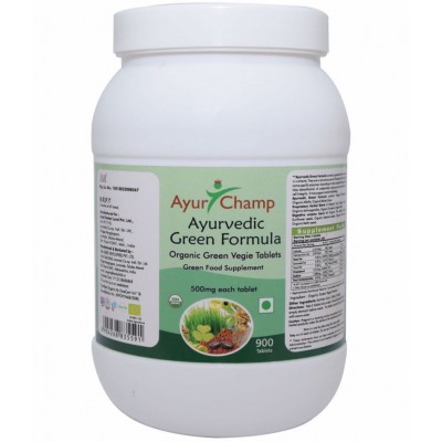 Ayur Champ Green Formula Tablet 900 no.s Pack Of 1