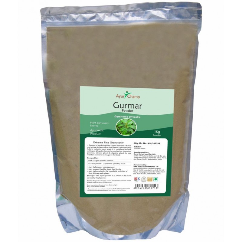 Ayur Champ Gurmar Powder 1 kg Pack Of 1