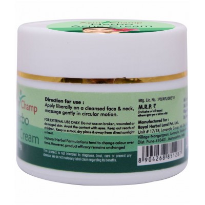 Ayur Champ Herbo Acne Cream Paste 50 gm Pack Of 1