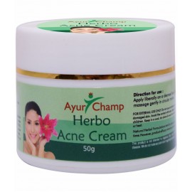 Ayur Champ Herbo Acne Cream Paste 50 gm Pack Of 1