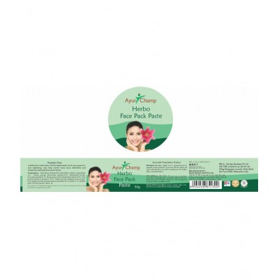 Ayur Champ Herbo Face Pack Paste Paste 50 gm Pack Of 1